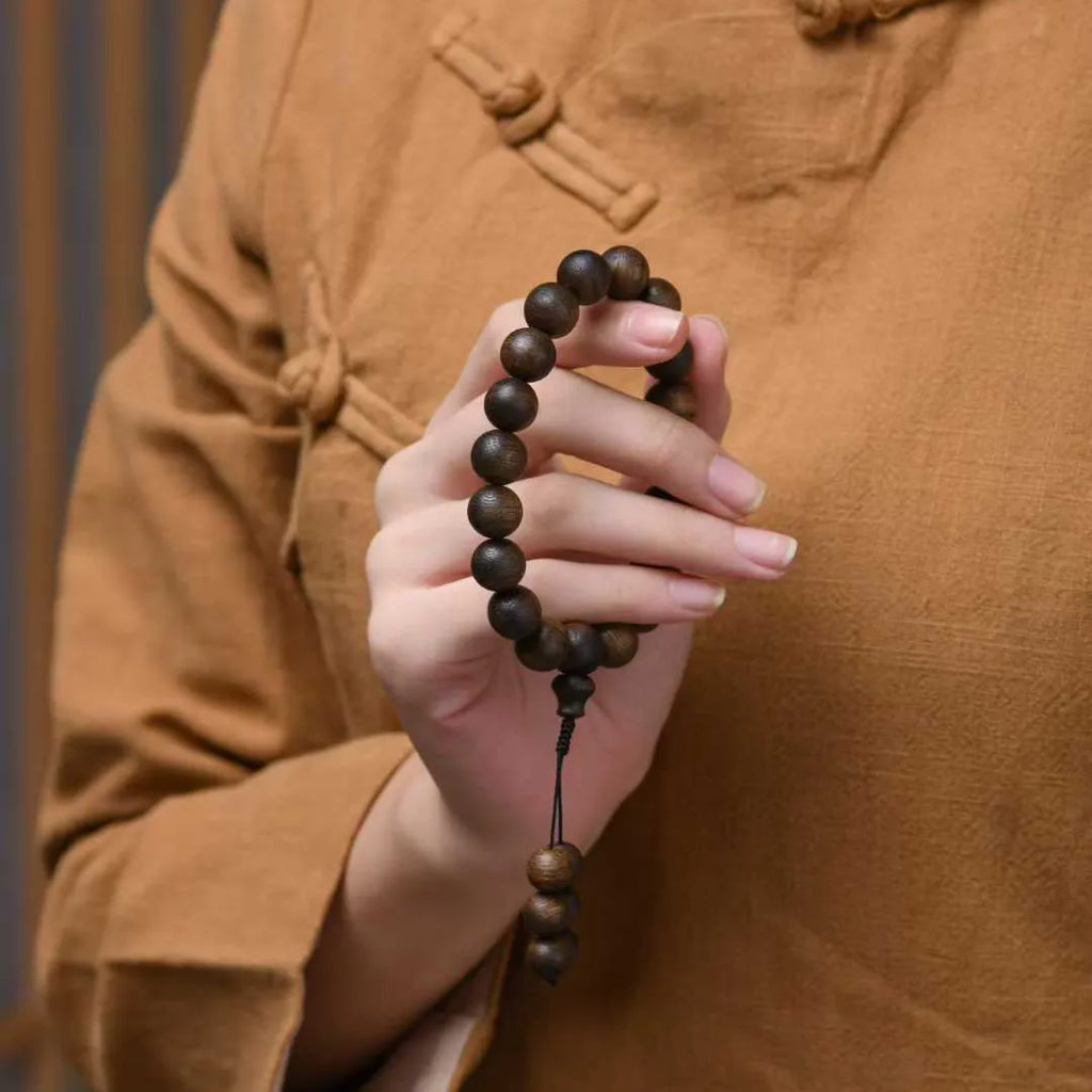 Dalagan Nine-point Agarwood Hand-held Beads
